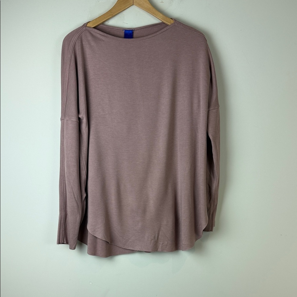 Kit and Ace Dusty Rose Long Sleeve Top Size Small